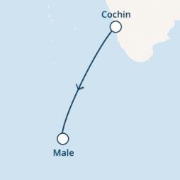 Cochin to Maldives